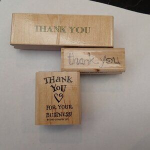 Thank You Stampers set of 3